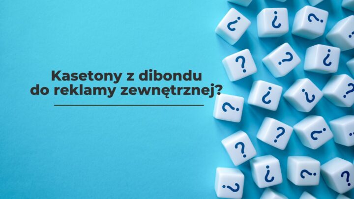 Kasetony z dibondu